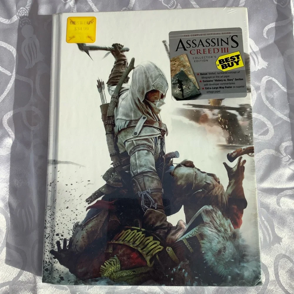 New The Complete Official Book Guide Assassin’s Creed 3 Collector’s Edition